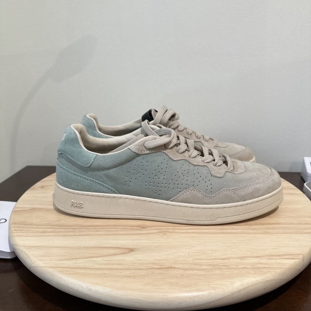 P448 Yam Skate Low Top Sneakers Shoes Casual Blue Women’s Sz 40 (US 9) NEW